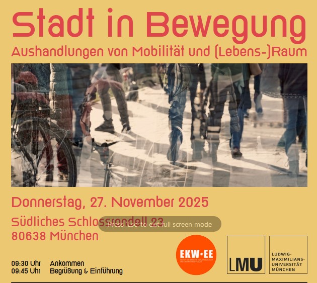 stadt in bewegung