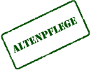 Stempelabdruck Altenpflege